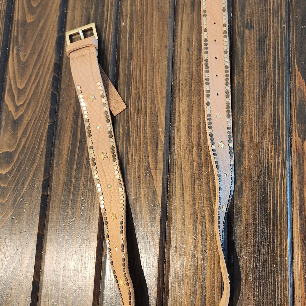 Zadig & Voltaire Brown Leather Belt